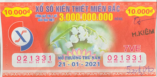 Ve so XSMB thu 5